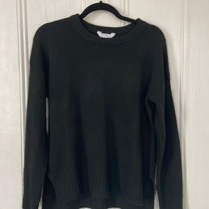 Time and Tru Black Crewneck Sweater